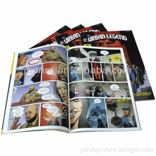 High Quality Book Printing Perfect Bound Binding Case Bound Book Lamination Finishing Book